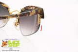 O-SIX mod. 016 262 Vintage Sunglasses women, pop design nylor lenses, inlaid pattern, New Old Stock 1990s