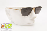 SILHOUETTE mod. M 6100/30 V6054 Vintage sunglasses, white & golden, New Old Stock 1980s
