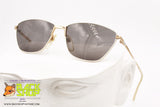 SILHOUETTE mod. M 6100/30 V6054 Vintage sunglasses, white & golden, New Old Stock 1980s
