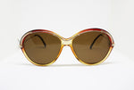 Authentic Christian Dior oversize vintage 70s sunglasses made in Austria multicolored , NOS