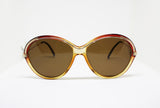 Authentic Christian Dior oversize vintage 70s sunglasses made in Austria multicolored , NOS