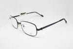 Classy frame DUNHILL mod. DU00105 reading glasses rectangular oval lenses metal matte effect, New old stock with tag on arm