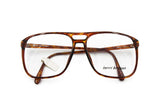 Gentleman eyewear TERRY BROGAN mod. 8826 metal & acetate Optyl // dappled brown frame , New Old Stock eyewear