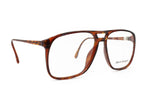 Gentleman eyewear TERRY BROGAN mod. 8826 metal & acetate Optyl // dappled brown frame , New Old Stock eyewear