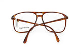 Gentleman eyewear TERRY BROGAN mod. 8826 metal & acetate Optyl // dappled brown frame , New Old Stock eyewear