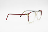 Emilio Pucci EP 352 acetate eyeglasses frame // sunglasses frame multilayer cello clear , black, red // New Old Stock 70s