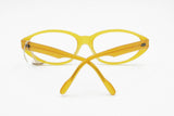 Yellow colour acetate cay eye United Colors of Benetton mod. Ben Sun , vintage italian womens ladies eyewear,  Deadstock 1990s