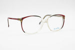 Emilio Pucci EP 352 acetate eyeglasses frame // sunglasses frame multilayer cello clear , black, red // New Old Stock 70s