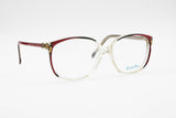 Emilio Pucci EP 352 acetate eyeglasses frame // sunglasses frame multilayer cello clear , black, red // New Old Stock 70s