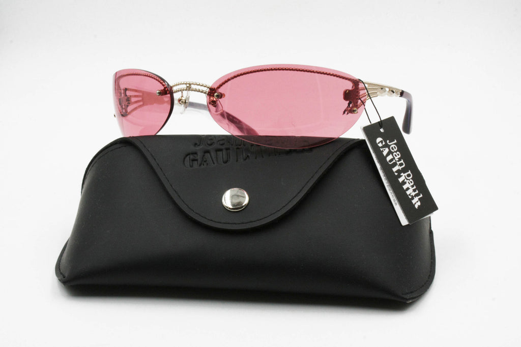 Jean Paul Gaultier 56 - 0072 made in Japan sunglasses womens pink