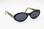 Elisabetta Von Furstenberg MF 97 oval womens sunglasses Blue & Green, Acetate and metal materials New Old Stock 90s