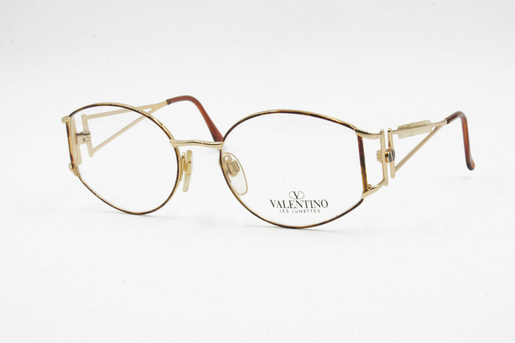 Rare Valentino Garavani eyewear frame mod. V438 , Oval dappled