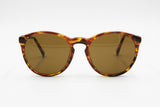 Vintage Round Pantos sunglasses ELIO DI BRITO mod. Albert Hb-1  full brown tortoise havana, New Old Stock 1970s 1980s