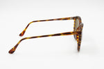 Vintage Round Pantos sunglasses ELIO DI BRITO mod. Albert Hb-1  full brown tortoise havana, New Old Stock 1970s 1980s