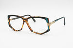 Cazal mod. 322 vintage eyewear frame multicolour acetate, unique and hype glasses, New Old Stock 80s