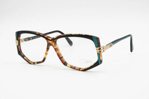 Cazal mod. 322 vintage eyewear frame multicolour acetate, unique and hype glasses, New Old Stock 80s