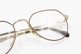 Vintage 70s FILOS frame Italy round squared eyeglasses, Burgundy red wine rims, Deadstock