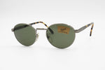 Persol mod. Scent MG vintage sunglasses, Gunmetal lucite and havana tortoise arms, New Old Stock