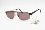 Rare John Player Special S. 4 sunglasses Black & Gold, man vintage sunglasses, New Old Stock 80s