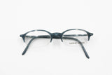 Giorgio Armani 2012 309 eyeglass frame half rimmed little Blue striated, New Old Stock 90s