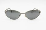 Concert mod. 5332 metal silver satin frame with mirrored lenses, Made in Italy sunglasses, Deadstock 90s.