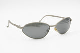 Concert mod. 5332 metal silver satin frame with mirrored lenses, Made in Italy sunglasses, Deadstock 90s.