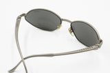 Concert mod. 5332 metal silver satin frame with mirrored lenses, Made in Italy sunglasses, Deadstock 90s.