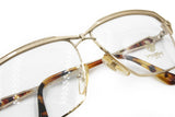 Von Furstenberg Mod F 192 Vintage frame pale golden with havana tortoise details// NOS 80S Rare glamorous designer eyewear