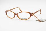 Ted Lapidus Paris mod. TL 618 light brown prescription frame, Golden hinges , New Old Stock