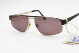 Rare John Player Special S. 4 sunglasses Black & Gold, man vintage sunglasses, New Old Stock 80s