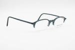 Giorgio Armani 2012 309 eyeglass frame half rimmed little Blue striated, New Old Stock 90s