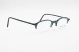 Giorgio Armani 2012 309 eyeglass frame half rimmed little Blue striated, New Old Stock 90s