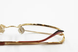 Oliver by Valentino 1310 906 round pantos frame Golden & Brown dappled, Vintage New Old Stock