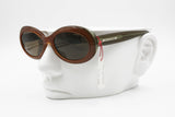 Façonnable F336 288 Vintage oval sunglasses caramel orange acetate, women sunglasses, NOS