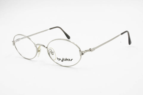 Vintage Byblos 605 3002 eyeglasses frame silver, New Old Stock