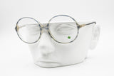 Mediun Big round eyeglass eyewear frame, GREENSYSTEM 2074, Vintage 1960s New Old Stock