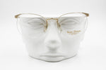 Beau Monde mod. Beaufort eyeglasses frame rimless made in Japan, golden chiseled rimless, New Old Stock 80s