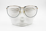 Silhouette M 6078 20 oversize oval eyeglasses eyewear frame, Golden & Blue, Made in Austria, New Old Stock 1980s