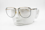 Silhouette M 6078 20 oversize oval eyeglasses eyewear frame, Golden & Blue, Made in Austria, New Old Stock 1980s