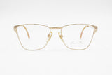 America mod. 1 Made in Italy, wayfarer frame squared golden with inlays, New Old Stock 1960s