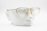 Diego Della Palma mod. 31 Vintage eyeglasses glasses frame golden half lunettes, New Old Stock 1980s