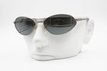 Concert mod. 5332 metal silver satin frame with mirrored lenses, Made in Italy sunglasses, Deadstock 90s.