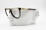 Vintage New cat eye sunglasses frame LASTES M 4107 brown and cream, New Old Stock 1980s