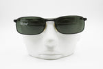 Persol 2118-S 594/31 Vintage squared man sunglasses, Black frame Fleet Arm System, New Old Stock