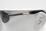 Tonino Lamborghini Vintage rare sunglasses mod. Lamb 031, Oval elongated rims changing red/violet , New Old Stock