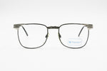 Wayfarer Eyeglasses frame Black & Silver, finely chiseled, FREEDOM 744-71 made in Italy, Nos 1970s