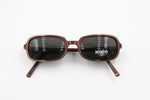 MODO eyewear mod. 1064 Vintage sunglasses tridimensional effect, bronze acetate, New Old Stock