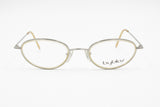 Byblos 682 3296-S  elegant womens eyeglasses frame, double rims cream color, New Old Stock 1990s