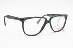 Marbled wayfarer squared luxury DANIEL THETTAU Paris, Vintage 70s frames, New Old Stock