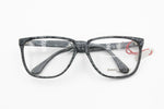 Marbled wayfarer squared luxury DANIEL THETTAU Paris, Vintage 70s frames, New Old Stock